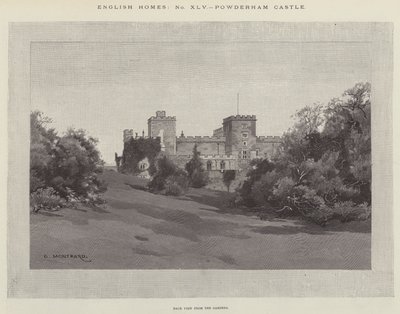 Château de Powderham - Charles Auguste Loye